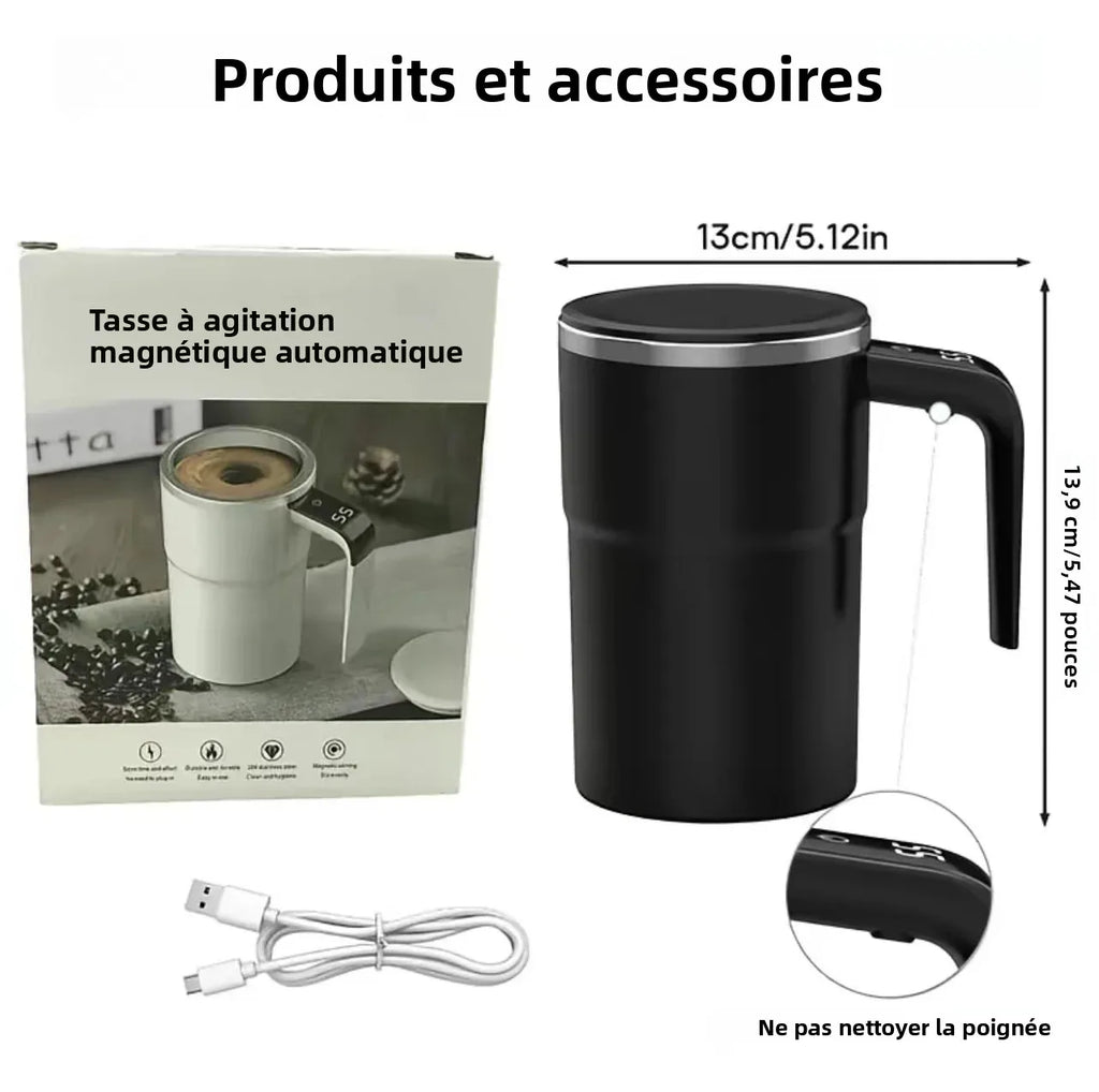 Caractéristiques du mug MixMug - capsule magnétique et étanchéité
